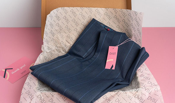 Minimalist and Sustainable Clothing Packaging Design — Dart’s Eco-Friendly Fashion Packaging Inspiration